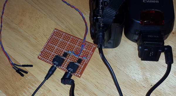 Final Setup of Camera and Flash